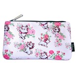 Estuche Para Lápices Loungefly Marie Floral Aop Para Material Escolar - Venta Internacional.