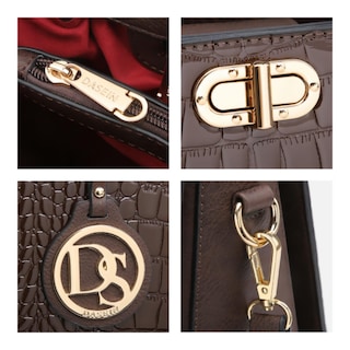 Foto 6 | Foto 6 | Bolso De Trabajo Dasein Para Mujer Con Conjunto De Bolso De Mano - Venta Internacional.