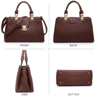 Foto 2 | Foto 2 | Bolso Dasein De Piel Vegana Con Asa En La Parte Superior - Venta Internacional.