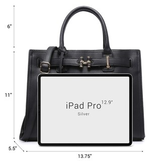 Foto 4 | Foto 4 | Bolso De Trabajo Dasein Para Mujer, Con Cinturón Y Asa En La Parte Superior - Venta Internacional.