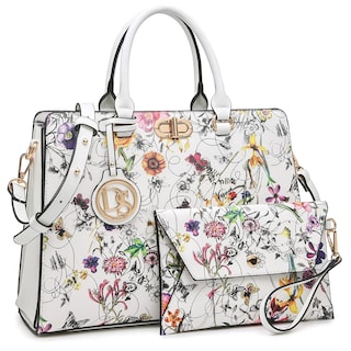 Foto 1 | Foto 1 | Bolso De Trabajo Dasein Para Mujer Con Conjunto De Bolso De Mano - Venta Internacional.
