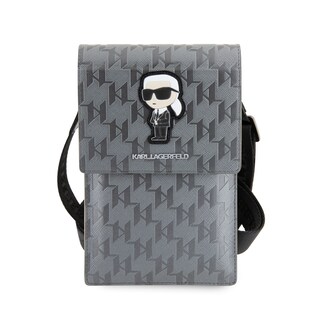 Foto 2 | Foto 2 | Cartera Original Karl Monograma Karl Plata