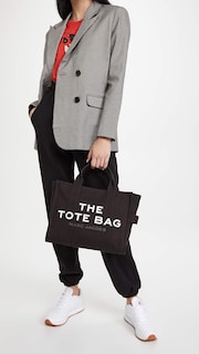 Foto 5 | Foto 5 | Bolso Marc Jacobs The Medium Para Mujer De Lona Negra - Venta Internacional.