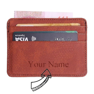 Foto 5 | Foto 5 | Funda Tipo Cartera Con Tarjetero Huoguo  Miniviaje  Diseño De Lagartijas - Venta Internacional.