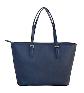 Foto 4 | Foto 4 | Bolso Michael Kors Jet Set Travel Con Logotipo Grande Azul Marino - Venta Internacional.