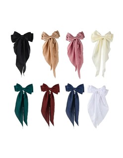 Foto 1 | Foto 1 | 8 Pinzas Moño Para Cabello De Listón