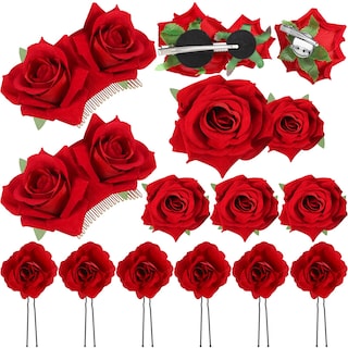 Foto 1 | Foto 1 | Broches para el Cabello Waydress de Rosas 12 Piezas-Venta Internacional