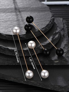 Foto 7 | Foto 7 | Broche De Perlas Retro Chuangdi Con Clip Para Chales, Para Mujer - Venta Internacional.