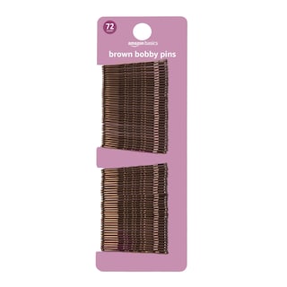 Foto 1 | Foto 1 | Bobby Pins Amazon Basics, Color Marrón, 72 Unidades - Venta Internacional.