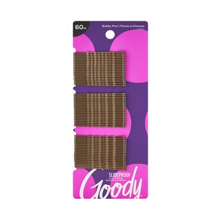 Foto 1 | Foto 1 | Bobby Pins Goody Slideproof Brown, 60 Unidades, Paquete De 1 - Venta Internacional.