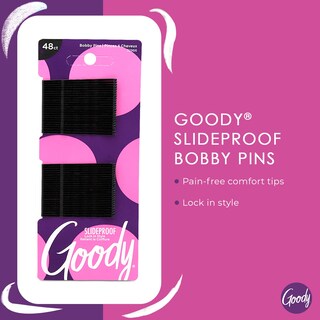 Foto 2 | Foto 2 | Bobby Pin Goody Slideproof Mujer Crimpled Black 48 Unidades - Venta Internacional.