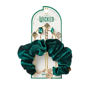 Foto 1 | Foto 1 | Set De Accesorios Para El Cabello Scunci Wicked Emerald City, Paquete De 6 - Venta Internacional.