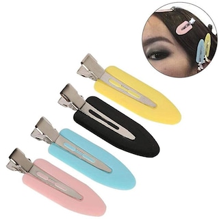 Foto 4 | Foto 4 | Juego De Pinzas Para El Pelo 4 Piezas Para Mujer Y Hombre Diseño De Hojas Plástico 6 Cm - Venta Internacional.