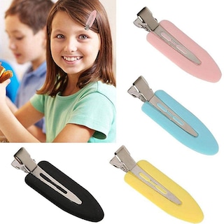 Foto 5 | Foto 5 | Juego De Pinzas Para El Pelo 4 Piezas Para Mujer Y Hombre Diseño De Hojas Plástico 6 Cm - Venta Internacional.
