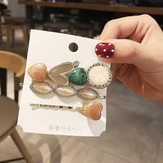 Foto 2 | Foto 2 | Pinzas Para El Cabello Huoguo Horquilla Geométrica Accesorios Para El Cabello Para Mujer - Venta Internacional.