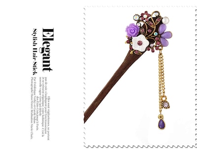 Foto 3 | Foto 3 | Hair Stick Huoguo Vintage Hairpin Para Mujer 6 Unidades - Venta Internacional.