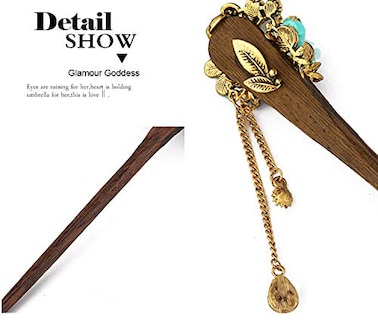 Foto 4 | Foto 4 | Hair Stick Huoguo Vintage Hairpin Para Mujer 6 Unidades - Venta Internacional.