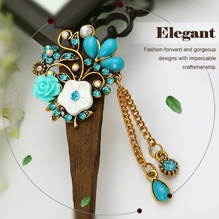 Foto 5 | Foto 5 | Hair Stick Huoguo Vintage Hairpin Para Mujer 6 Unidades - Venta Internacional.