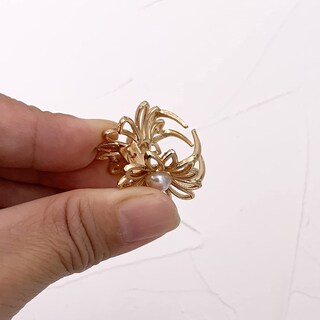 Foto 3 | Foto 3 | Pinzas Para El Pelo Huoguo  Diseño De Margarita  Metal Dorado  5 Unidades - Venta Internacional.
