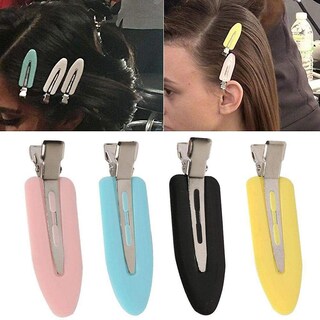 Foto 3 | Foto 3 | Juego De Pinzas Para El Pelo  4 Piezas  Para Mujer Y Hombre  Diseño De Hojas  Plástico  6 Cm - Venta Internacional.