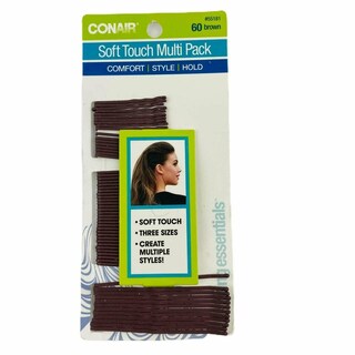 Foto 1 | Foto 1 | Bobby Pins Conair Soft Touch Brown 60 Piezas - Venta Internacional.