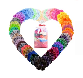 Foto 1 | Foto 1 | Gomas de Pelo Scrunchies Terciopelo multicolor