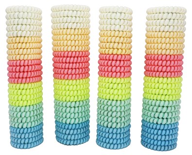 Foto 1 | Foto 1 | Ligas para Cabello Xtellar Espiral 100 Piezas