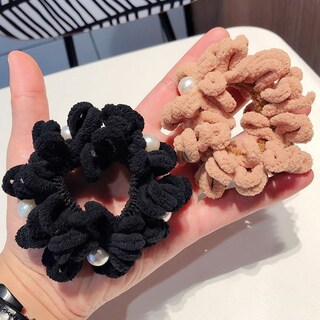 Foto 4 | Foto 4 | Cintas Para El Pelo Gomas Para El Pelo Perlas Intestino Peluche A La Moda Huoguo - Venta Internacional.