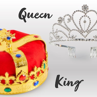 Foto 4 | Foto 4 | Conjunto De Coronas Joyin Royal King's Crown Y Queen's Crown - Venta Internacional.