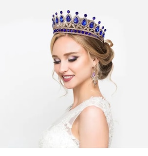 Foto 4 | Foto 4 | Coronas Xtellar Reina Para Niña Princesa Tiaras De Boda Tocado Novia