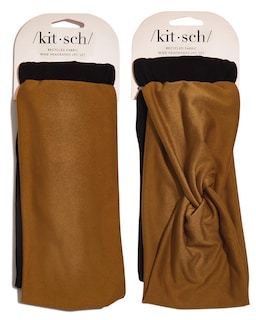 Foto 7 | Foto 7 | Diademas Kitsch De Tela Reciclada, Turbante Ancho Para Mujer, 2 Unidades - Venta Internacional.