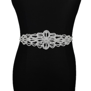 Foto 1 | Foto 1 | Cinturón De Novia Huoguo Con Diamantes De Imitación Para Vestido De Novia - Venta Internacional.