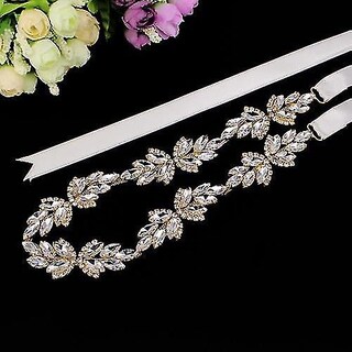 Foto 1 | Foto 1 | Cinturón De Novia Huoguo Con Diamantes De Imitación Para Vestido De Novia - Venta Internacional.