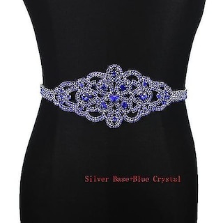 Foto 1 | Foto 1 | Cinturón De Novia Huoguo Con Diamantes De Imitación Para Vestido De Novia - Venta Internacional.