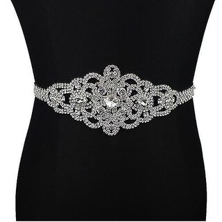 Foto 1 | Foto 1 | Cinturón De Novia Huoguo Con Diamantes De Imitación Para Vestido De Novia - Venta Internacional.