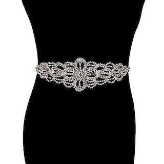 Foto 1 | Foto 1 | Cinturón De Novia Huoguo Con Diamantes De Imitación Para Vestido De Novia - Venta Internacional.