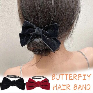 Foto 2 | Foto 2 | Diadema Rizadora Huoguo Maruko Con Lazo De Terciopelo Coreano Para Mujer - Venta Internacional.