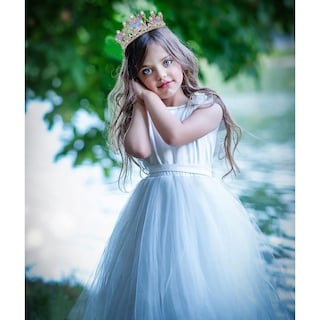 Foto 1 | Foto 1 | Princess Tiaras Huoguo Corona Con Forma De Mariposa Para Niñas De 4 A 10 Años - Venta Internacional.