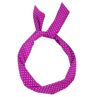 Foto 1 | Foto 1 | Diadema Huoguo Paisley Rockabilly Con Lunares De Tartán Para Mujer - Venta Internacional.