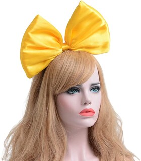 Foto 1 | Foto 1 | Diadema De Aro Para El Pelo Accesorio Para Disfraz Lazo Enorme Para Mujer - Venta Internacional.