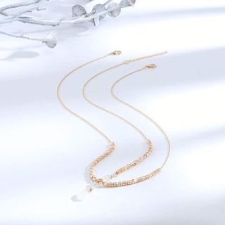 Foto 1 | Foto 1 | Tocados De Boda Huoguo Boho Boho De Cristal Dorado - Venta Internacional.