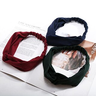 Foto 4 | Foto 4 | Diademas Huoguo Con Lazos Elásticos Anudados Para Mujer (paquete De 8) - Venta Internacional.