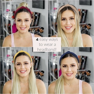 Foto 1 | Foto 1 | Diademas Huoguo Diademas Con Turbante Ancho Anudado Para Mujer - Venta Internacional.