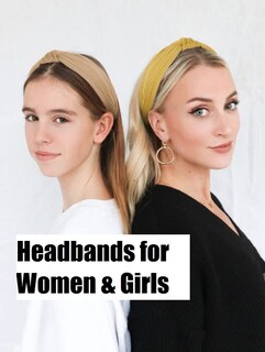 Foto 2 | Foto 2 | Diademas Huoguo Diademas Con Turbante Ancho Anudado Para Mujer - Venta Internacional.
