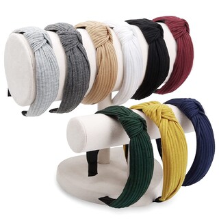 Foto 4 | Foto 4 | Diademas Huoguo Diademas Con Turbante Ancho Anudado Para Mujer - Venta Internacional.