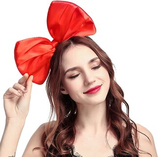 Foto 1 | Foto 1 | Diadema De Aro Para El Pelo Accesorio Para Disfraz Lazo Enorme Para Mujer - Venta Internacional.