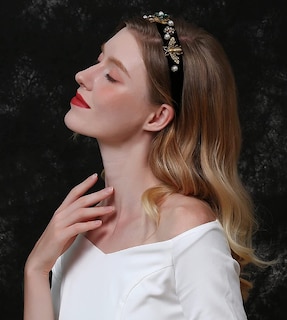 Foto 3 | Foto 3 | Diademas Huoguo Rhinestone Con Terciopelo Acolchadas Para Mujer - Venta Internacional.