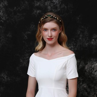 Foto 4 | Foto 4 | Diademas Huoguo Rhinestone Con Terciopelo Acolchadas Para Mujer - Venta Internacional.