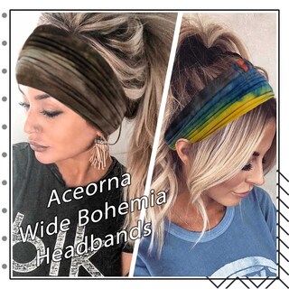 Foto 3 | Foto 3 | Diademas Huoguo Diademas Anchas Y Elásticas Con Turbante Anudado - Venta Internacional.