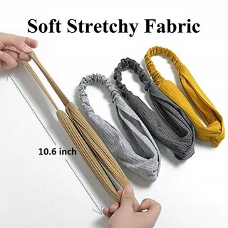 Foto 3 | Foto 3 | Diademas Huoguo Twist Con Nudos  Bohemio  Elásticas  Para Mujer - Venta Internacional.